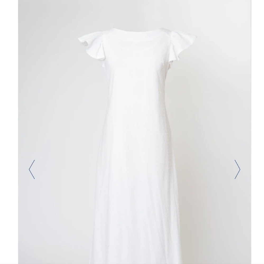 Olivia Joffrey White Long Dress Capitola Cabana S